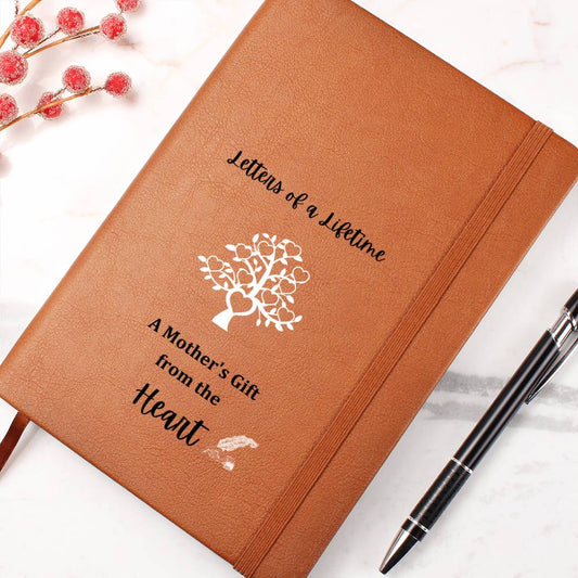 Letters Of a Lifetime | A Mother's Gift | Vegan Leather Journal