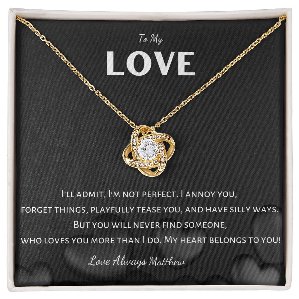 To My Love ❤️ Personalized | My Heart Belongs to You! 💞