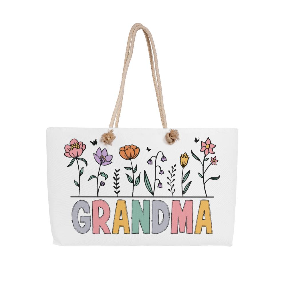 Grandma Floral | Oversize Tote