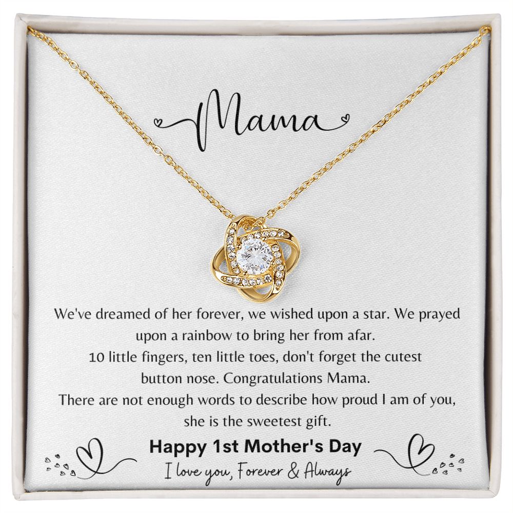 Mama| Sweetest Gift| Love Knot