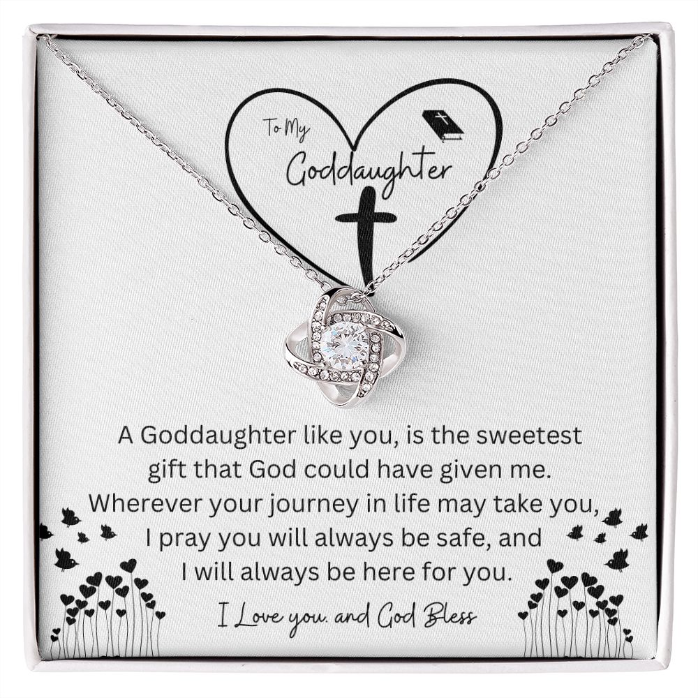 To My Goddaughter | Sweetest Gift | Love Knot