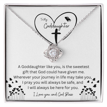 To My Goddaughter | Sweetest Gift | Love Knot