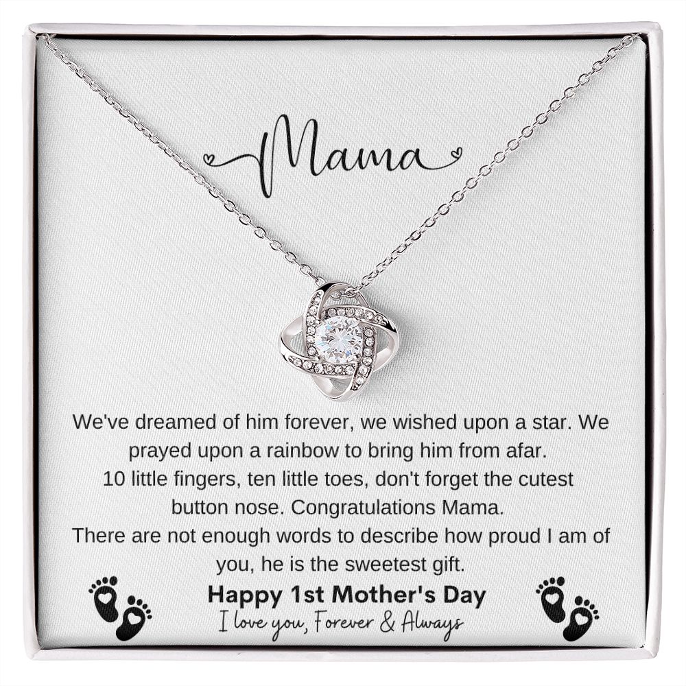 Mama| Congratulations Mama| Love Knot